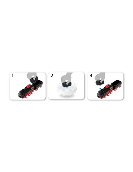 Brio - Tren Negru Cu Baterii,BRIO33884