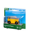 Brio - Vagon Si Elefant,BRIO33969