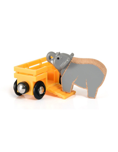 Brio - Vagon Si Elefant,BRIO33969