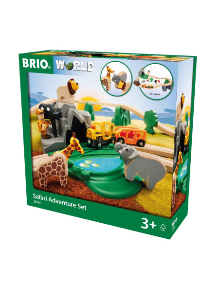 Brio - Set Aventura In Safari,BRIO33960