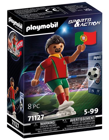Playmobil - Jucator De Fotbal Portughez,71127