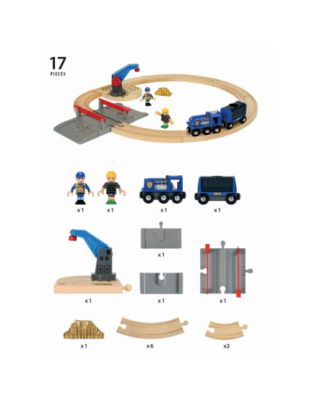 Brio - Set Transport Politie,BRIO33812