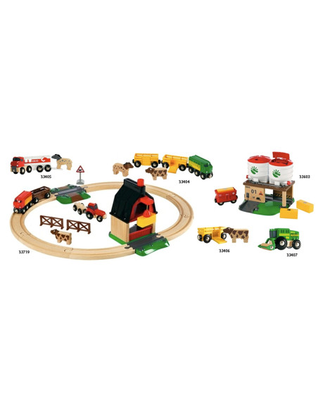 Brio - Set Tren La Ferma,BRIO33719