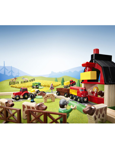Brio - Set Tren La Ferma,BRIO33719