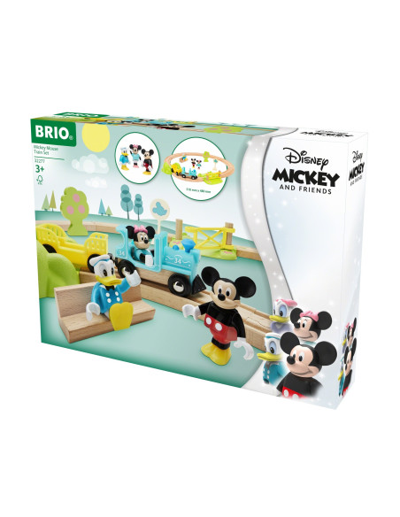 Brio - Set Tren Mickey Mouse,BRIO32277
