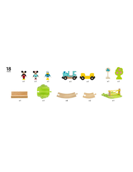 Brio - Set Tren Mickey Mouse,BRIO32277