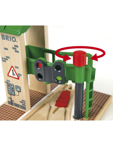 Brio - Statie De Tren Cu Semnale,BRIO33674