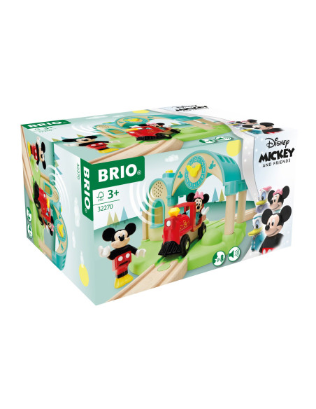 Brio - Statie De Tren Mickey Mouse,BRIO32270