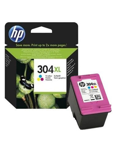 N9K07AE,HP 304XL Tri-color Ink Cartridge N9K07AE
