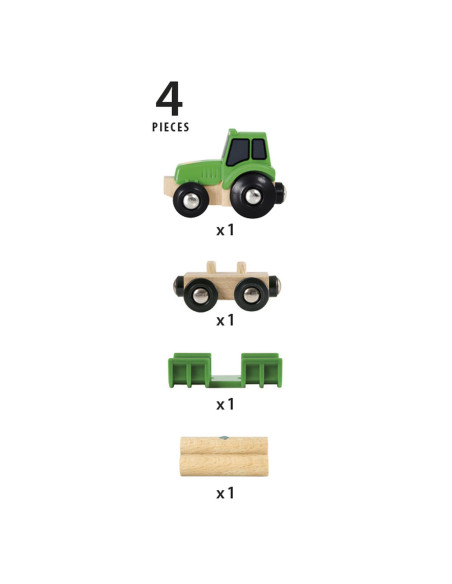 Brio - Tractor Cu Incarcatura,BRIO33799