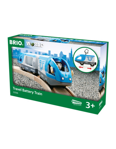 Brio - Tren De Calatori Cu Baterii,BRIO33506