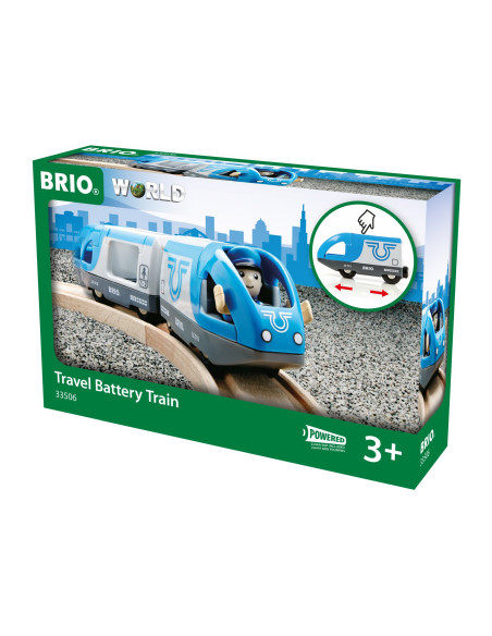 Brio - Tren De Calatori Cu Baterii,BRIO33506