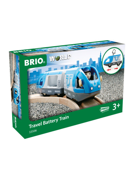 Brio - Tren De Calatori Cu Baterii,BRIO33506