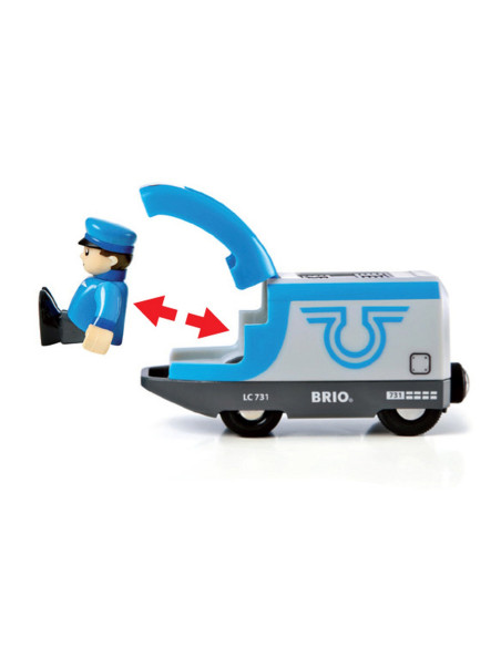 Brio - Tren De Calatori Cu Baterii,BRIO33506