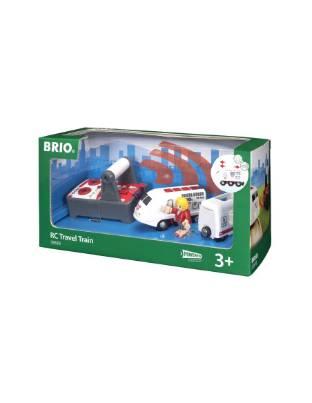 Brio - Tren De Calatori Cu Telecomanda,BRIO33510