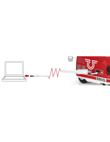Brio - Tren De Calatori Reincarcabil,BRIO33746