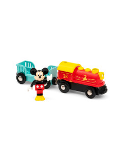 Brio - Tren Mickey Mouse Pe Baterii,BRIO32265