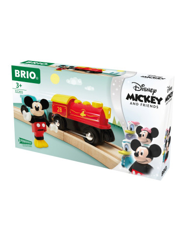 Brio - Tren Mickey Mouse Pe Baterii,BRIO32265
