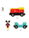 Brio - Tren Mickey Mouse Pe Baterii,BRIO32265