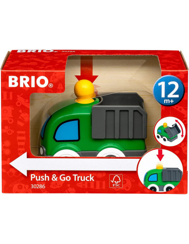 Brio - Jucarie Apasa Si Merge Camion,BRIO30286