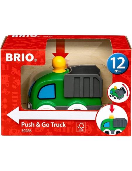 Brio - Jucarie Apasa Si Merge Camion,BRIO30286