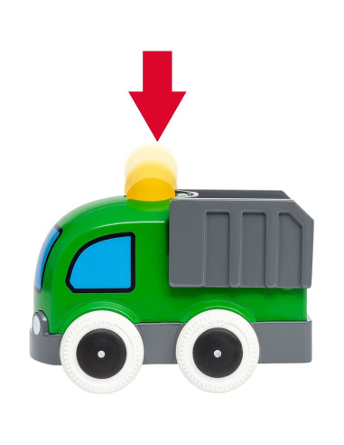 Brio - Jucarie Apasa Si Merge Camion,BRIO30286