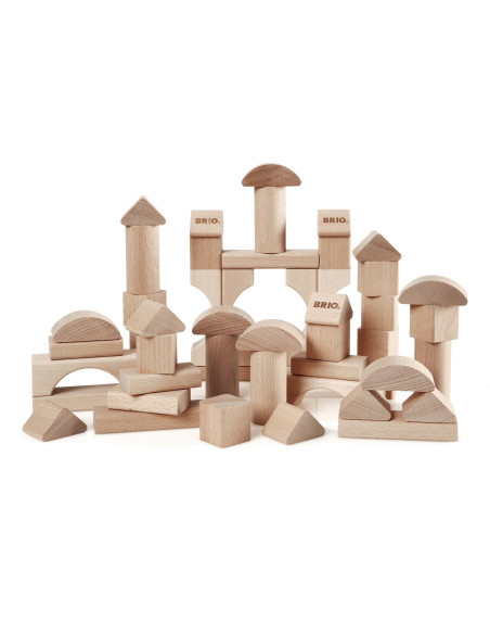 Brio - Set Blocuri Din Lemn 50 Piese,BRIO30113