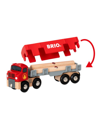 Brio - Camion Cu Cherestea,BRIO33657
