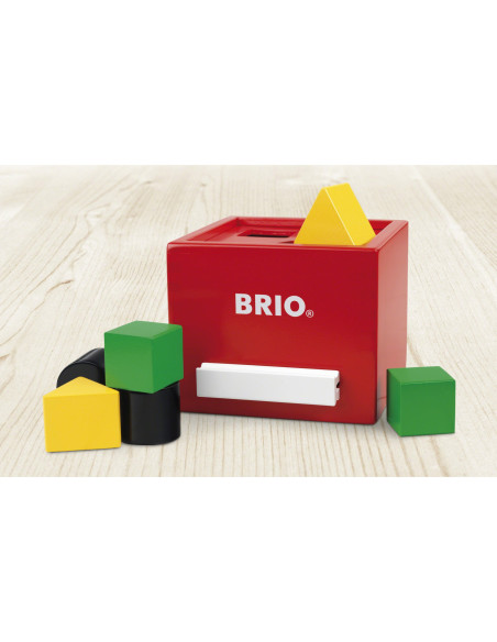 Brio - Cutie De Sortat Forme Rosie,BRIO30148