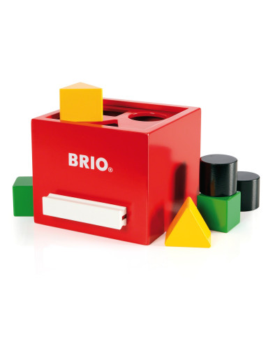Brio - Cutie De Sortat Forme Rosie,BRIO30148