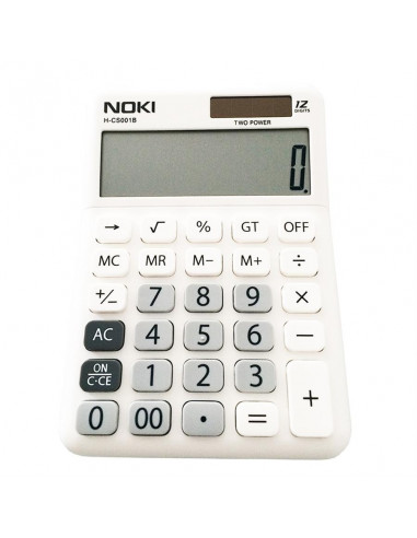 Calculator Birou Noki 12 Digiti Hcs001 Alb,NKHCS001B+++