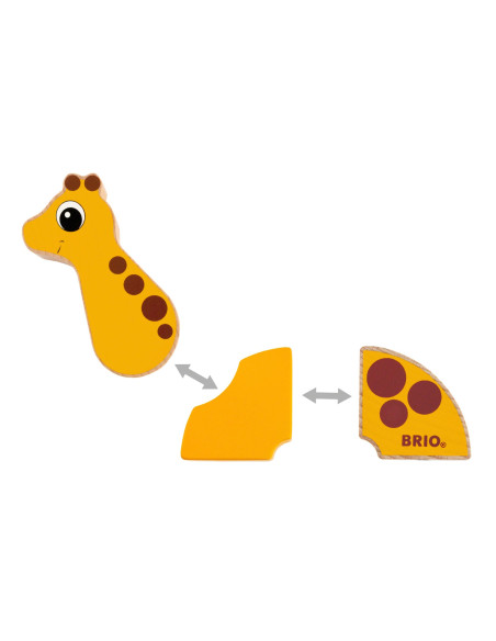 Brio - Girafa Si Elefant Magnetici,BRIO30284