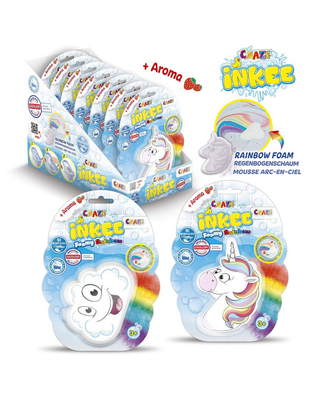 Craze Forme Efervescente Curcubeu Inkee,CRZ22511