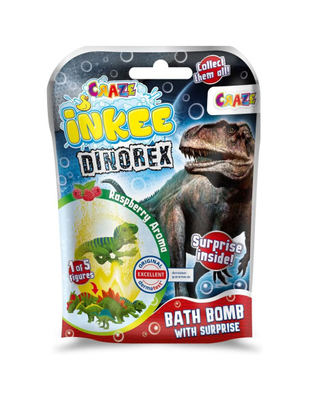 Craze - Bila Efervescenta Inkee - Cu Surpriza Dinozaur,CRZ35597