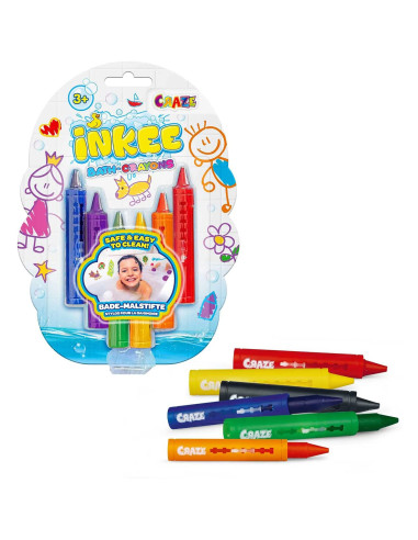Craze - Inkee - Creioane De Colorat In Baie,CRZ28667