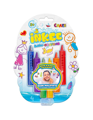 Craze - Inkee - Creioane De Colorat In Baie,CRZ28667