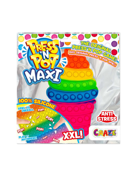 Craze - Jucarie Antistres Pop It Maxi - Diverse Forme Si