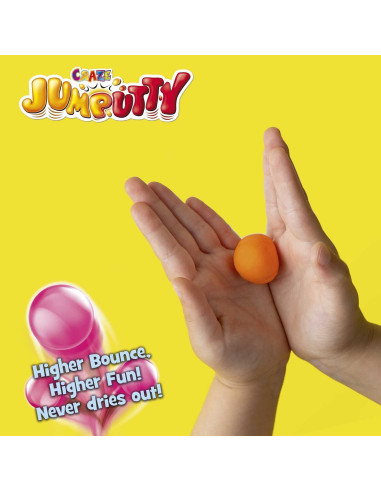 Craze - Jumputty - Plastilina Saritoare Blister 3 Buc Diverse