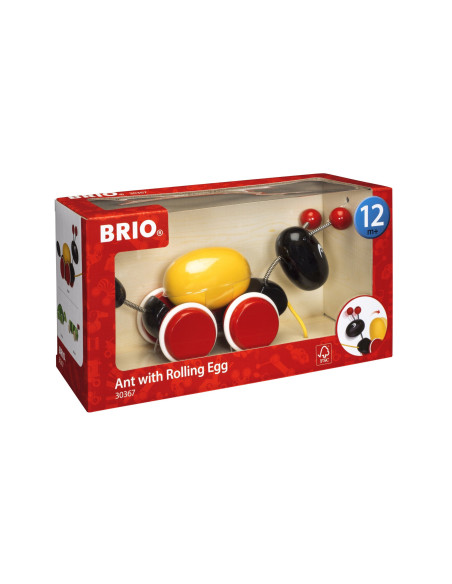 Brio - Jucarie De Tras Furnica Cu Ou,BRIO30367