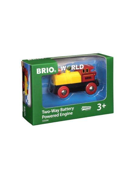 Brio - Locomotiva Mica Rosie Cu Baterii,BRIO33594