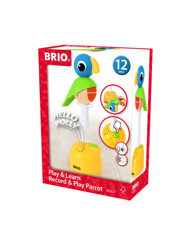 Brio - Papagal - Inregistreaza Si Joaca-Te,BRIO30262