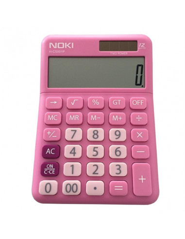 Calculator Birou Noki 12 Digiti Hcs001 Roz,NKHCS001P
