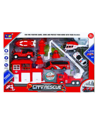 Play set salvare, 11 piese,ROB-828-10A