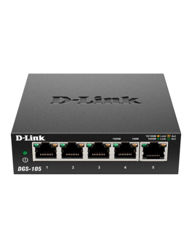 NET SWITCH 5PORT 1000M/DGS-105/E D-LINK,DGS-105/E