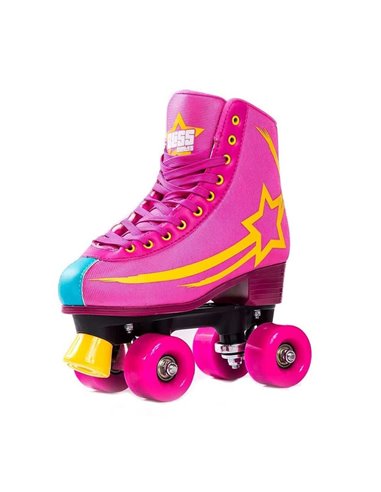 ROLE BLISS STAR PINK, MASURA 35 EU, ROTI PU 58X32MM, RULMENTI