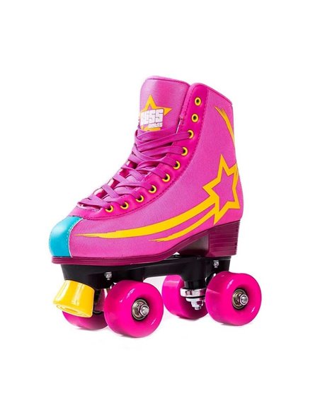 ROLE BLISS STAR PINK, MASURA 35 EU, ROTI PU 58X32MM, RULMENTI