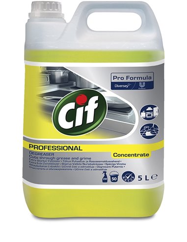 Degresant lichid profesional Cif concentrat pentru bucatarie