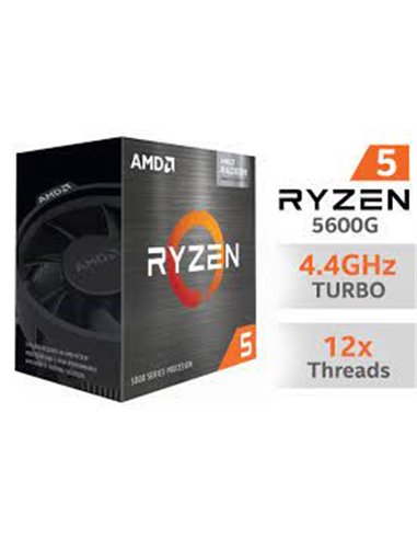 Procesor AMD RYZEN 5 5600G, 6C/12T/4.4GHz/19MB/65W, Socket