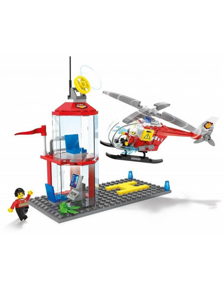 Blocki My Fire Brigade, Platforma pompieri, 129 piese,ROB-KB0812