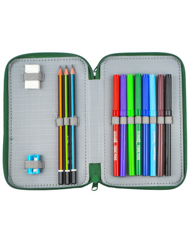 Penar echipat, 2 fermoare, 29 piese, DINO - S-COOL,SC1609